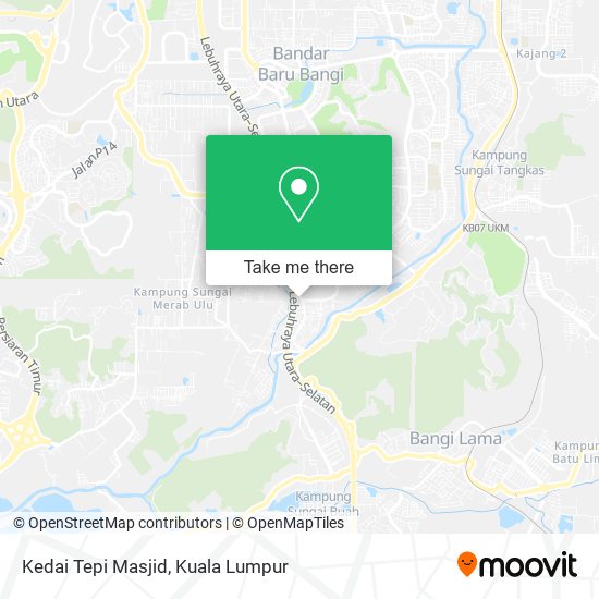 Kedai Tepi Masjid map