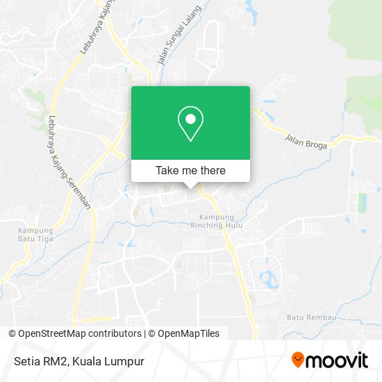 Setia RM2 map