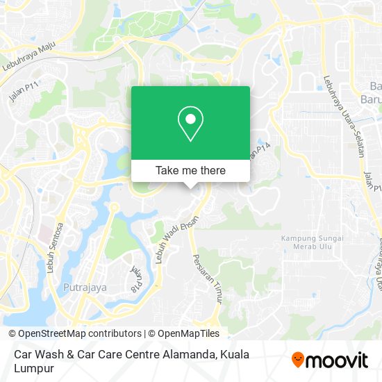 Peta Car Wash & Car Care Centre Alamanda
