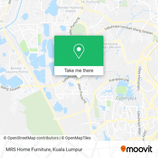 MRS Home Furniture map