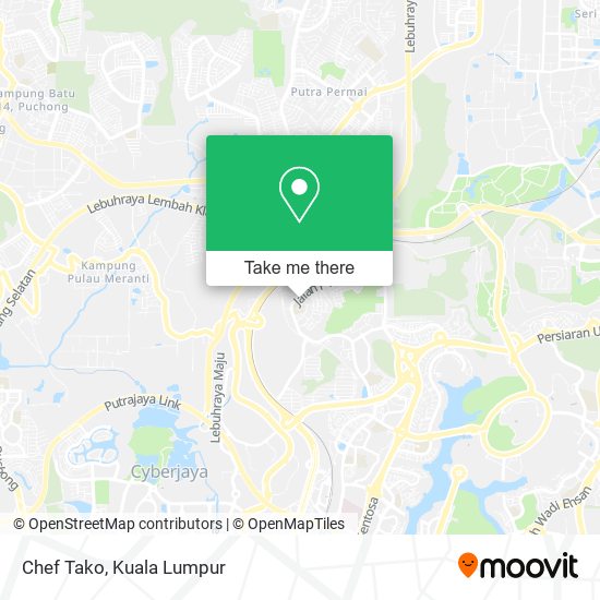 Chef Tako map