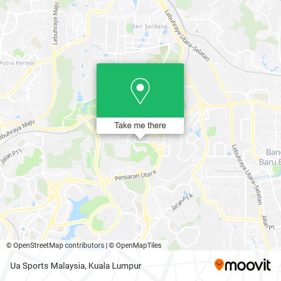 Peta Ua Sports Malaysia