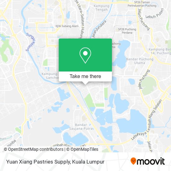 Yuan Xiang Pastries Supply map