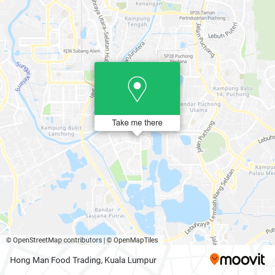 Hong Man Food Trading map