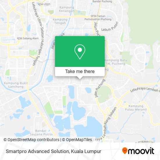 Smartpro Advanced Solution map