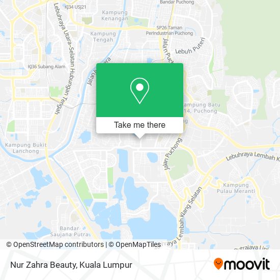 Nur Zahra Beauty map