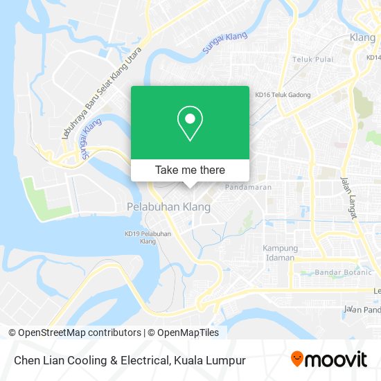 Chen Lian Cooling & Electrical map