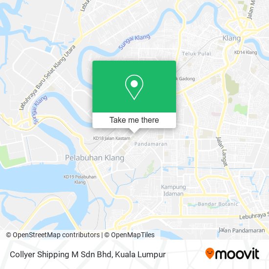 Collyer Shipping M Sdn Bhd map