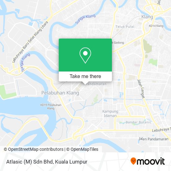 Atlasic (M) Sdn Bhd map