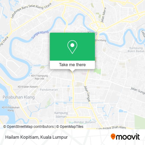Peta Hailam Kopitiam