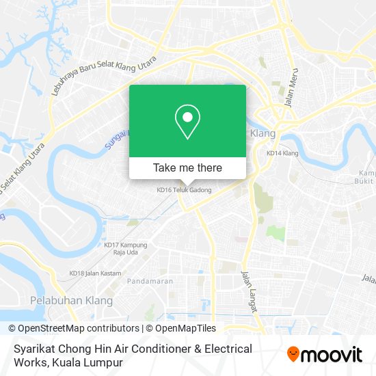 Peta Syarikat Chong Hin Air Conditioner & Electrical Works