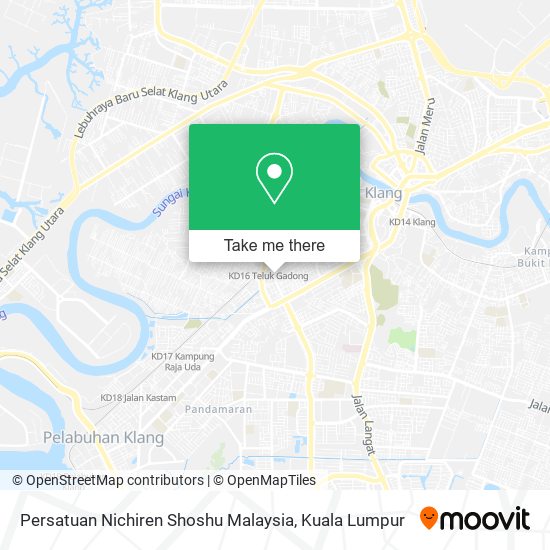 Peta Persatuan Nichiren Shoshu Malaysia
