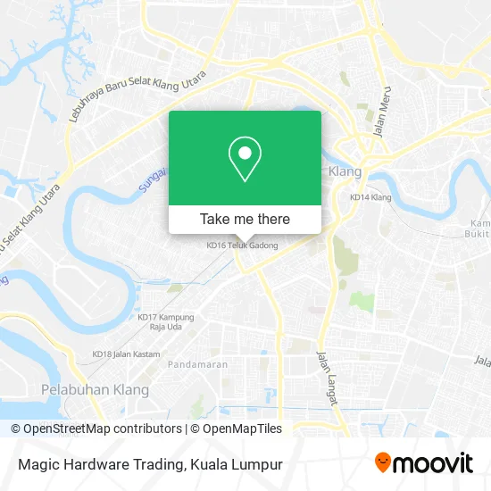 Magic Hardware Trading map