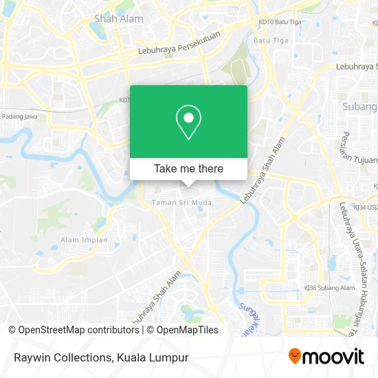 Raywin Collections map