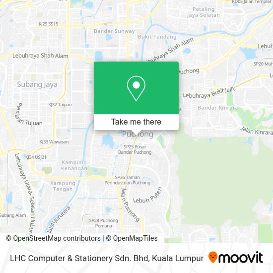 LHC Computer & Stationery Sdn. Bhd map