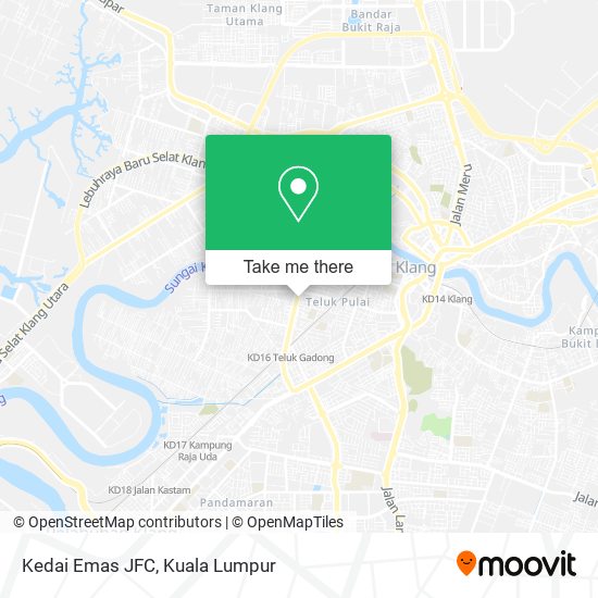 Peta Kedai Emas JFC