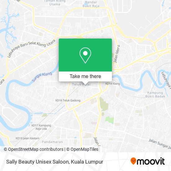 Sally Beauty Unisex Saloon map