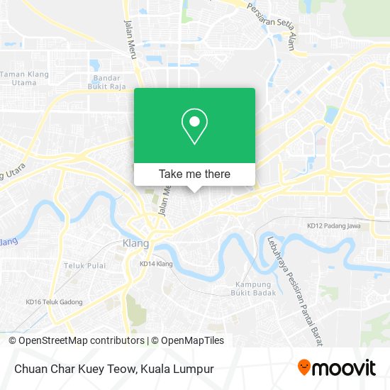 Chuan Char Kuey Teow map
