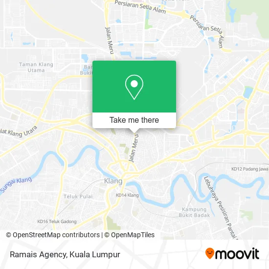 Ramais Agency map