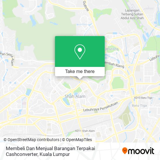 Peta Membeli Dan Menjual Barangan Terpakai Cashconverter