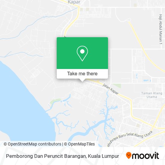 Peta Pemborong Dan Peruncit Barangan
