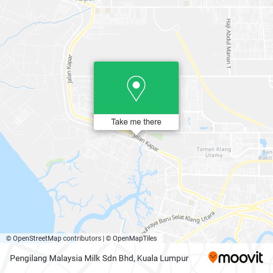 Pengilang Malaysia Milk Sdn Bhd map