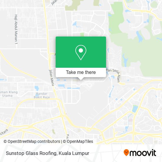 Sunstop Glass Roofing map