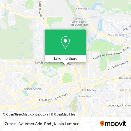 Zuzaini Gourmet Sdn. Bhd. map