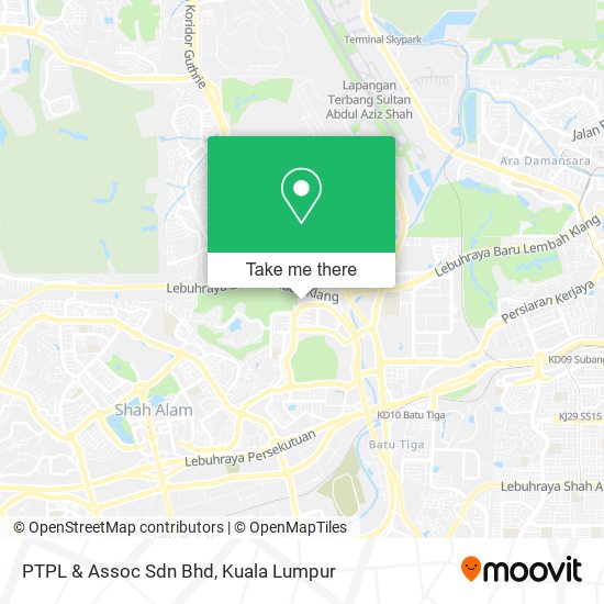 PTPL & Assoc Sdn Bhd map