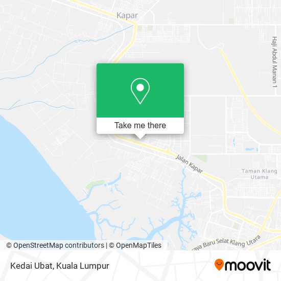 Peta Kedai Ubat