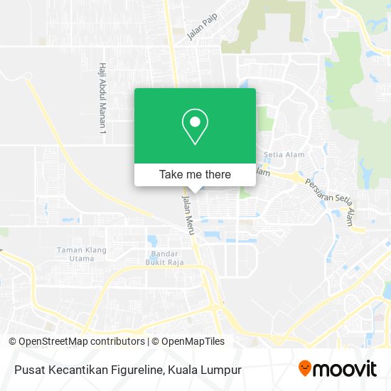 Pusat Kecantikan Figureline map