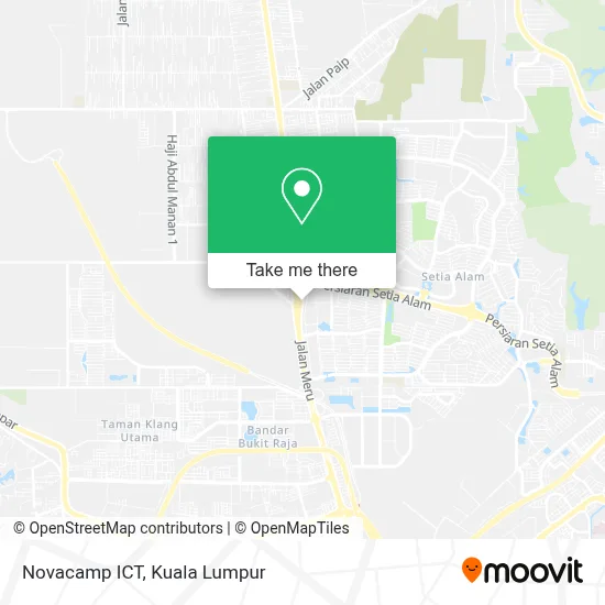 Novacamp ICT map