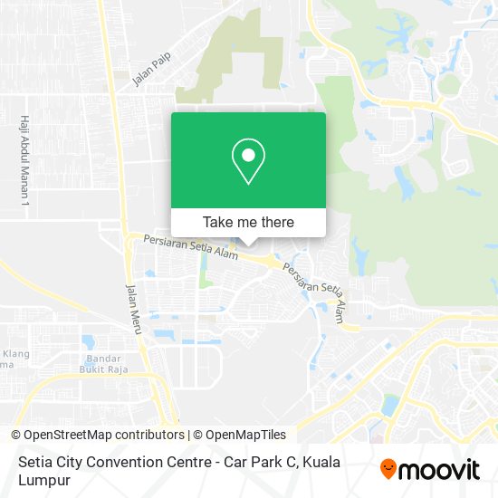 Setia City Convention Centre - Car Park C map