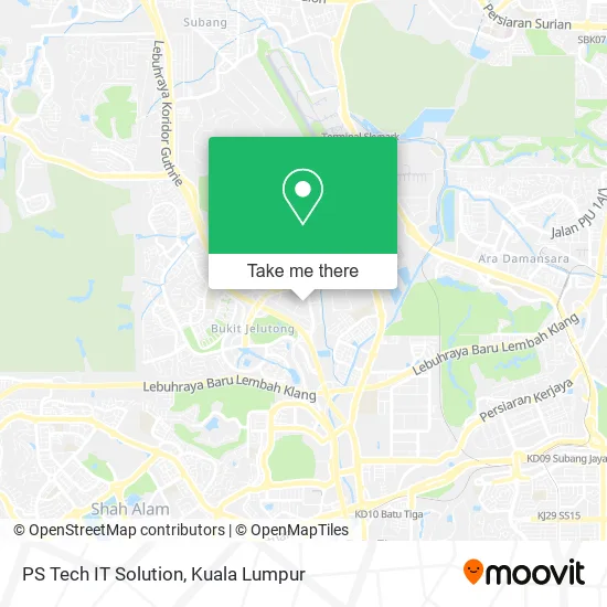 PS Tech IT Solution map