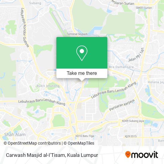 Carwash Masjid al-I'Tisam map