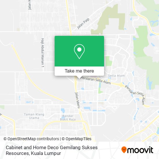 Cabinet and Home Deco Gemilang Sukses Resources map