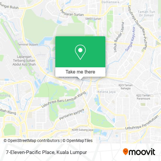 7-Eleven-Pacific Place map