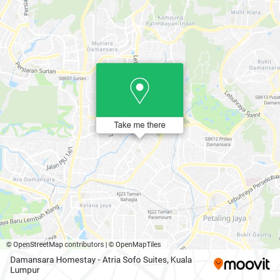 Peta Damansara Homestay - Atria Sofo Suites