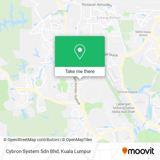 Cybron System Sdn Bhd map