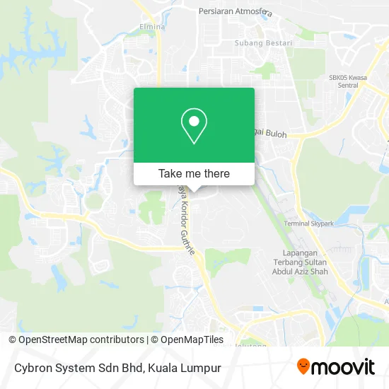 Cybron System Sdn Bhd map