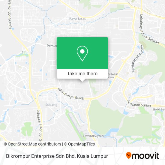 Bikrompur Enterprise Sdn Bhd map