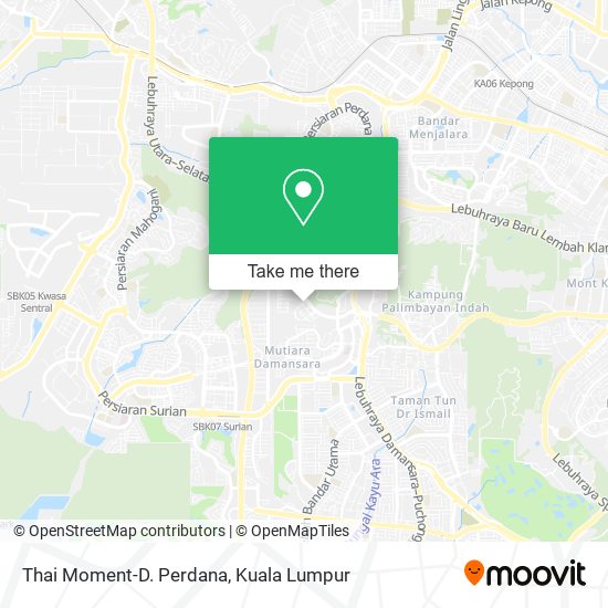 Peta Thai Moment-D. Perdana