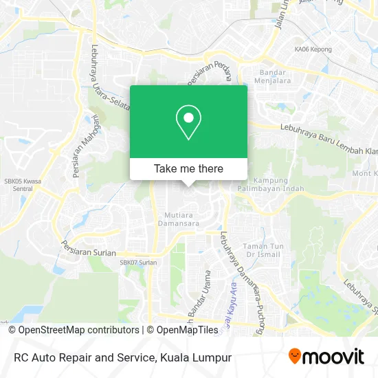 RC Auto Repair and Service map