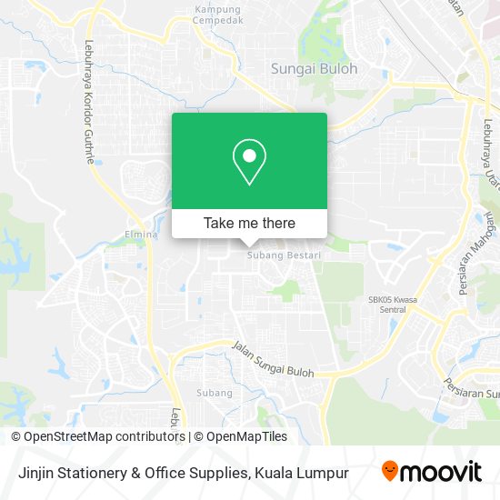 Jinjin Stationery & Office Supplies map