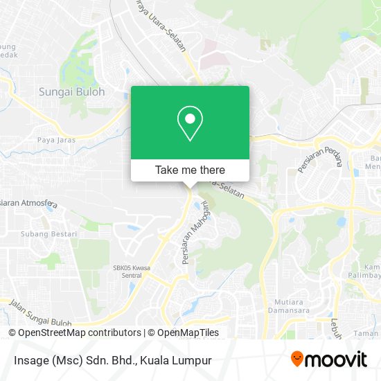 Insage (Msc) Sdn. Bhd. map