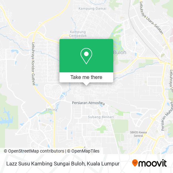 Lazz Susu Kambing Sungai Buloh map