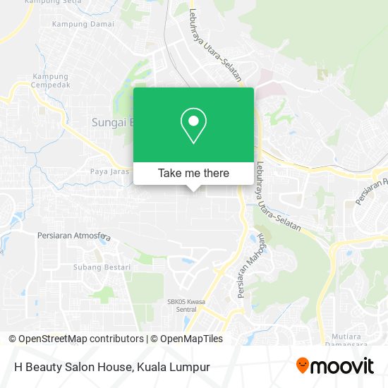 H Beauty Salon House map