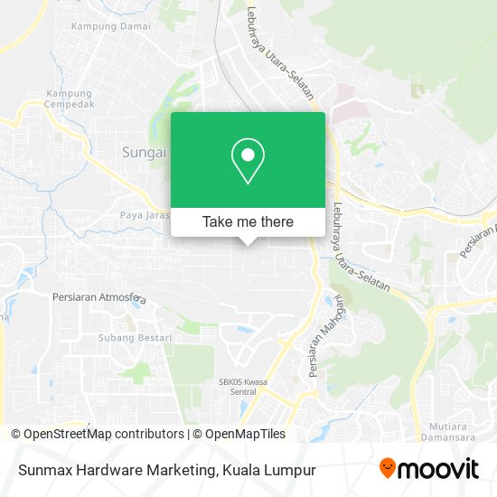 Sunmax Hardware Marketing map