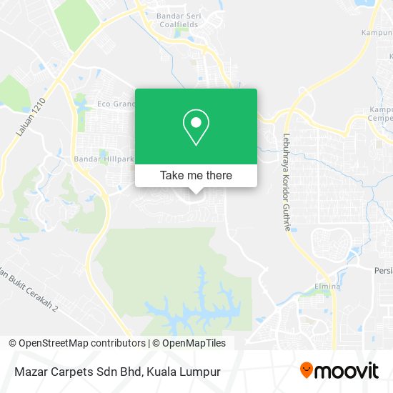 Mazar Carpets Sdn Bhd map