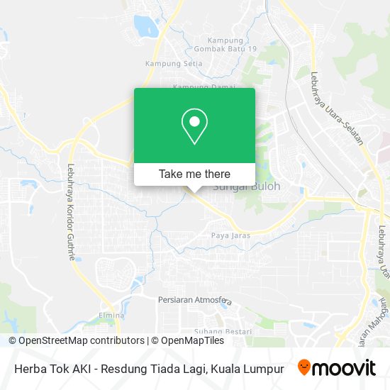 Herba Tok AKI - Resdung Tiada Lagi map